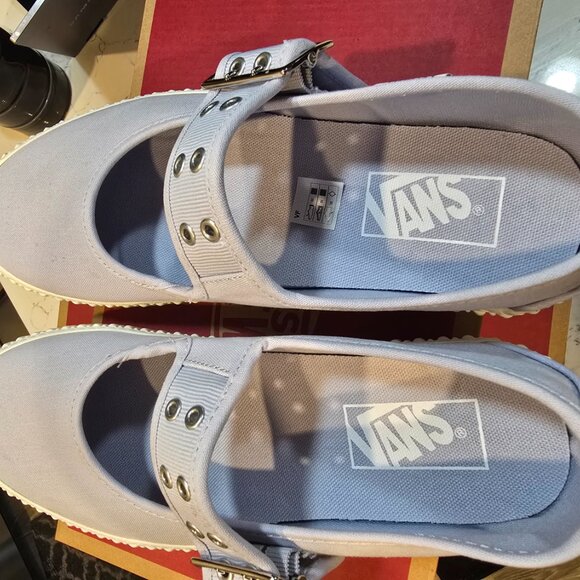 Vans Mary Jane Creeper Shoe Grunge Ballet Halogen Blue VN000D07CHA Women's 8.5 - Picture 8 of 14